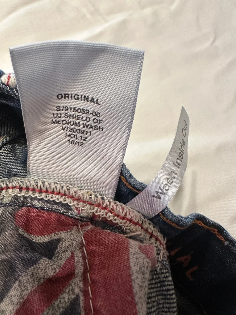 🇬🇧 Baby Gap 1969 Union Jack Patch Jeans ❤️💙